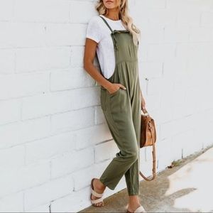 Vici Green Overalls